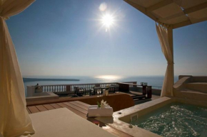 Luxury Santorini Villa Sunset Villa Jacuzzi Panoramic SunsetSea View 4 BDR Oia